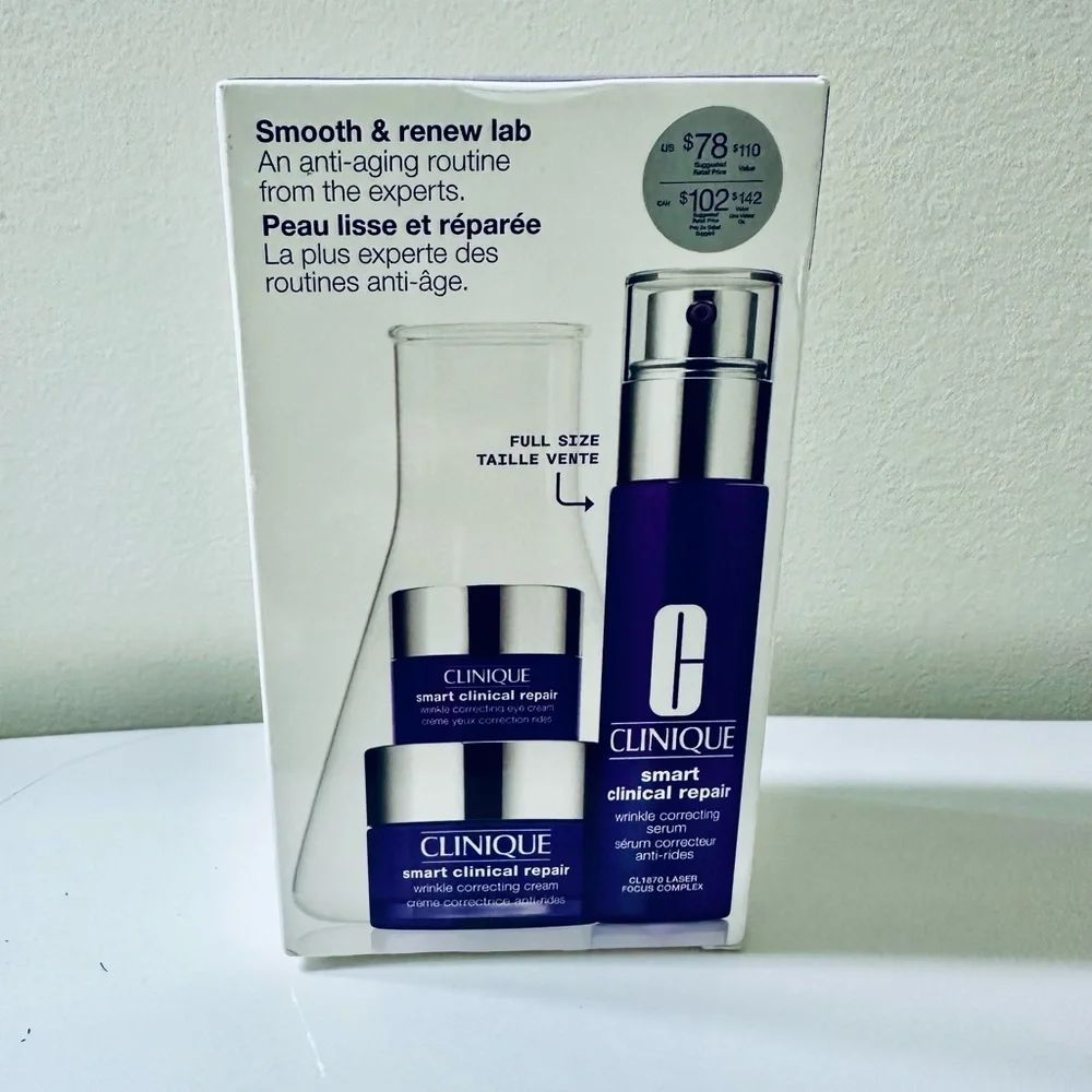 Clinique Purple Serum and Face Oil